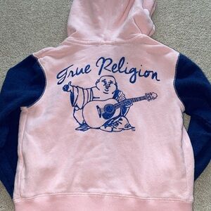 True Religion zip up hoodie